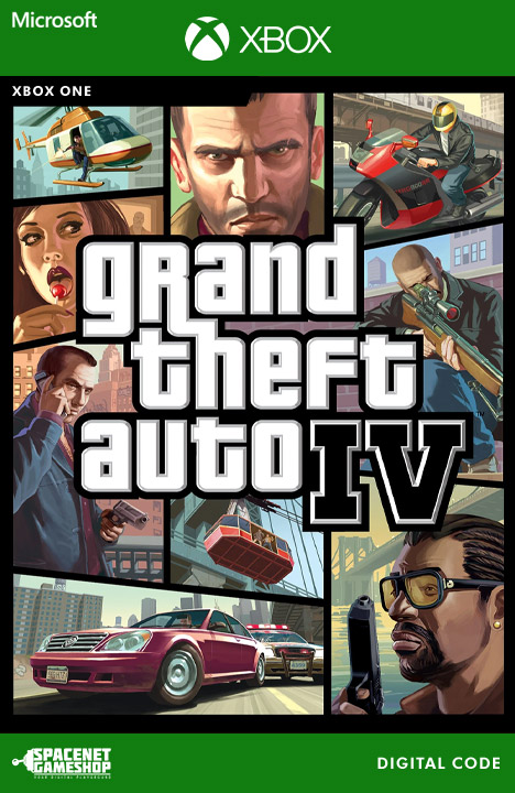 Grand Theft Auto IV GTA 4 XBOX CD-Key